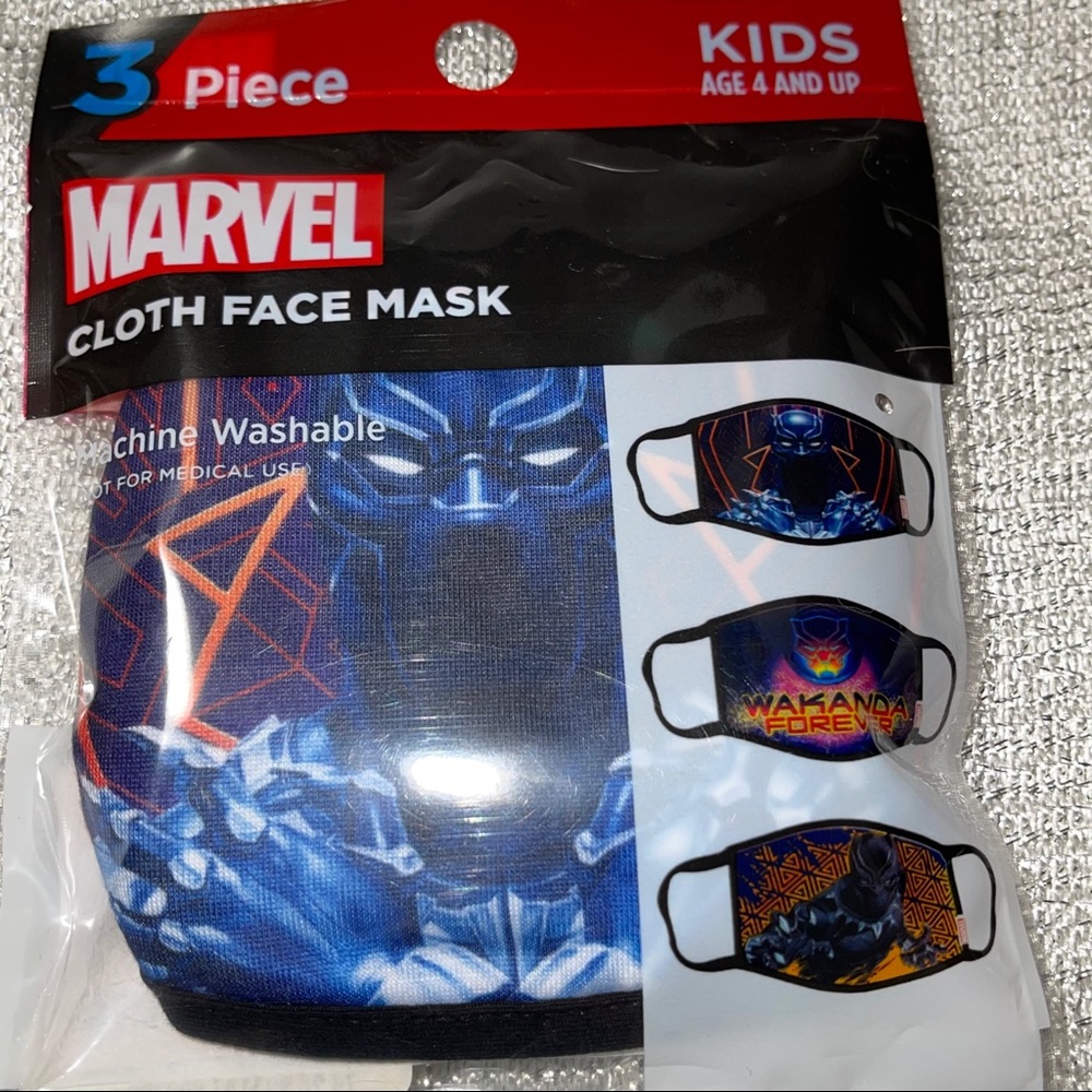Face mask for boys for $8